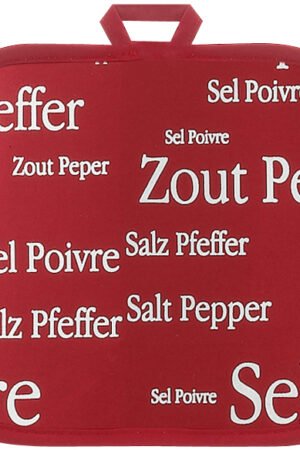 Sel & Poivre Pot Holder Rouge 20 X 20