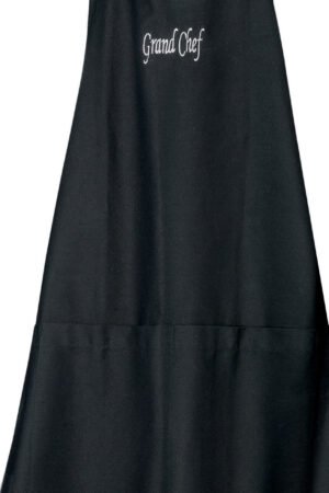 Grand chef Kitchen Apron Noir 75 X 90