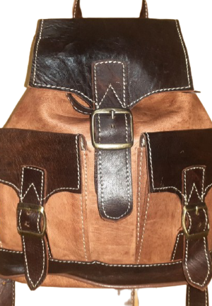 Mochila Fez doble Bolsillo pequeño combinada