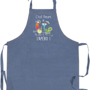 Peps L'apéro Kitchen Apron Jeans 90 X 72