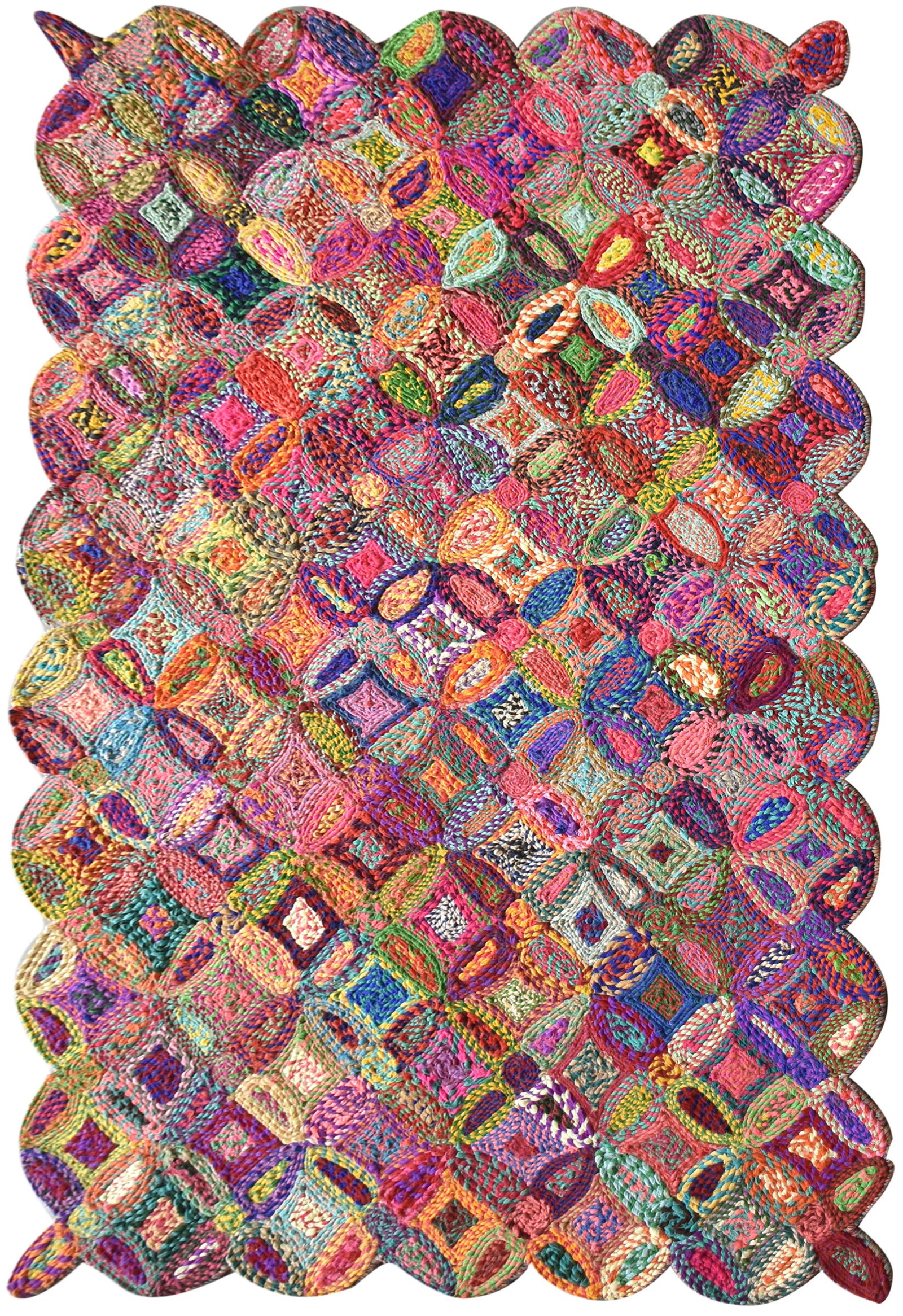 Cameo Rug Multicolore 160 X 230
