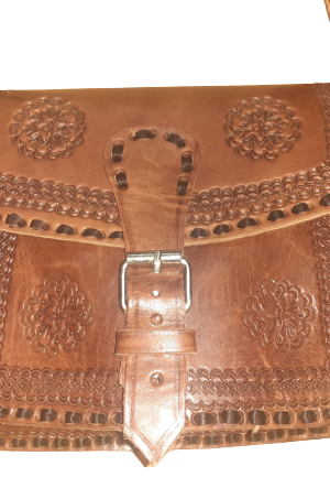 Bolso trapecio Mediano cuero