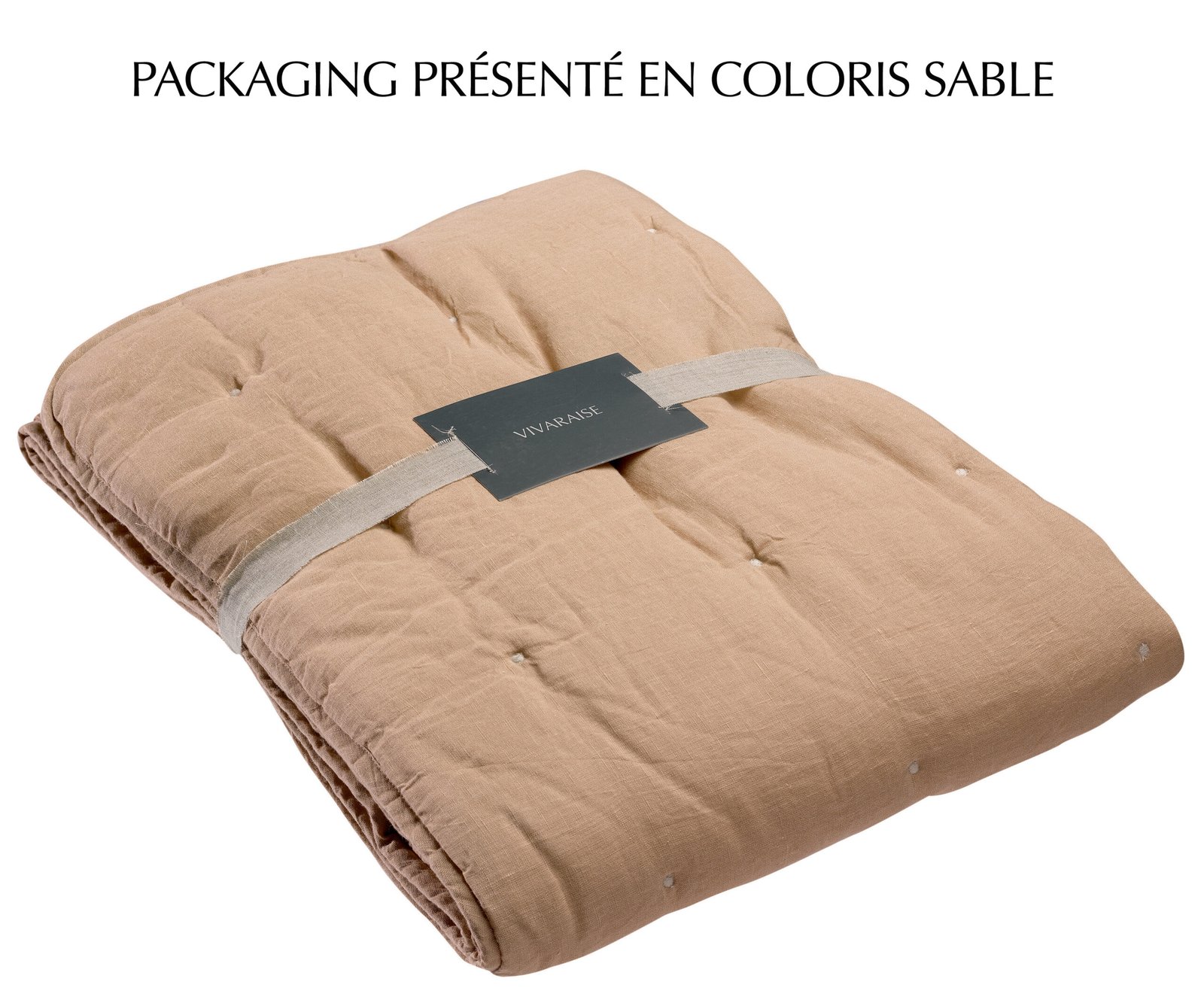 Zeff Bed Throw Naturel 240 X 260 - Image 3
