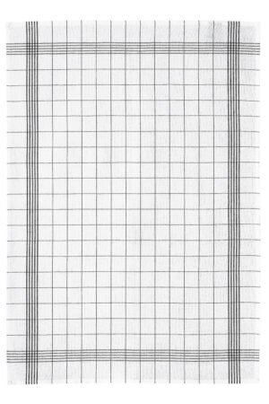 Carreaux Linen-Cotton Tea Towel 55 X 75