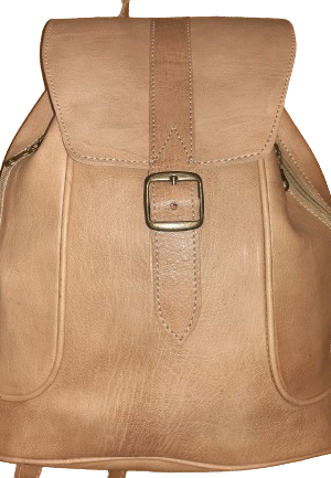 Mochila de cremallera vertical