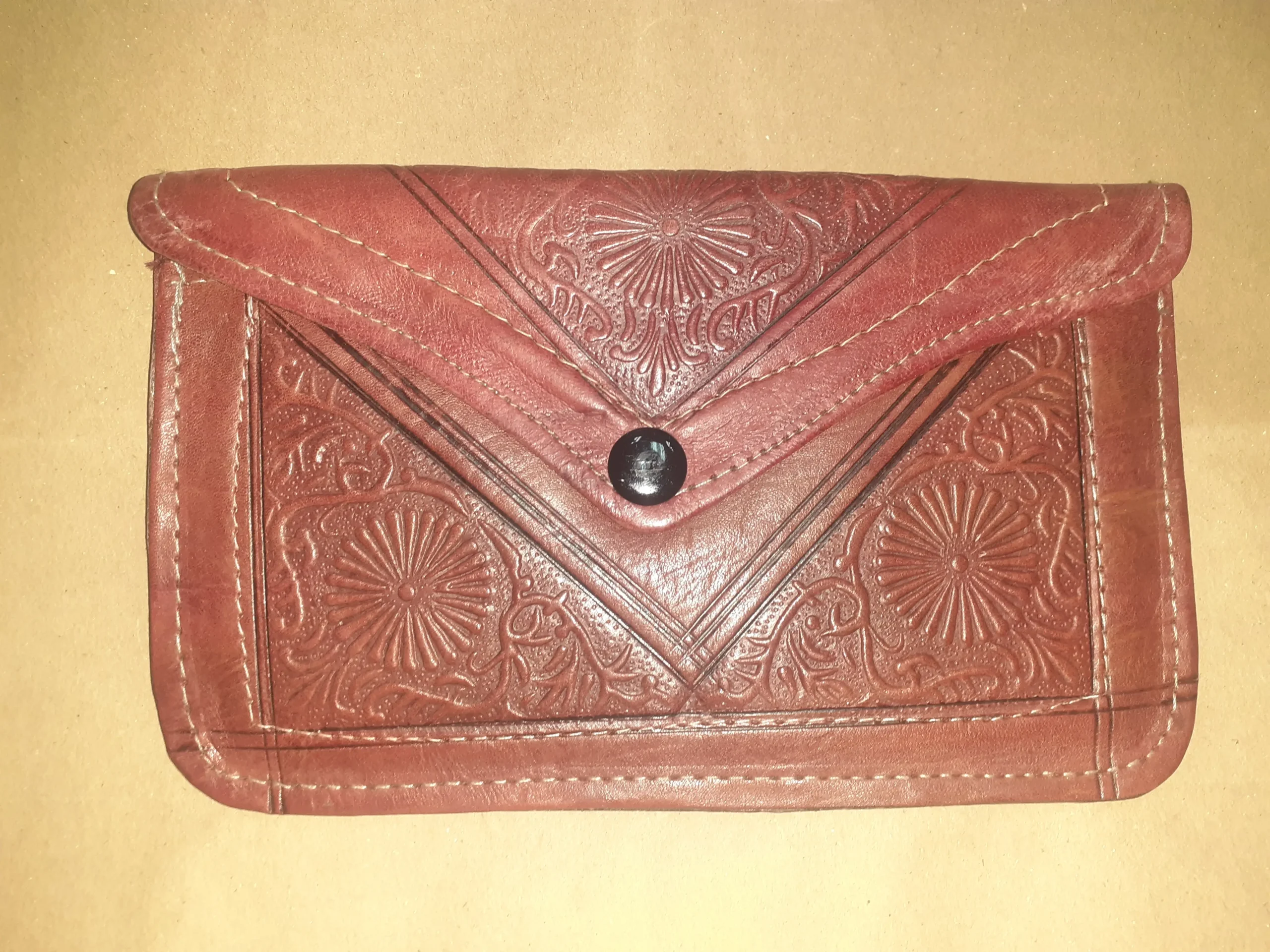 Cartera de boton Grande