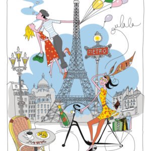 La Parisienne Tea Towel Blanc 72 X 48