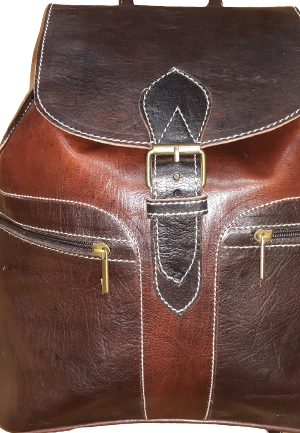 Mochila Fez doble cremallera grande combinada