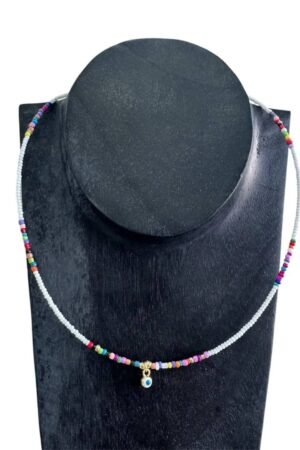 Collar con el ojo turco