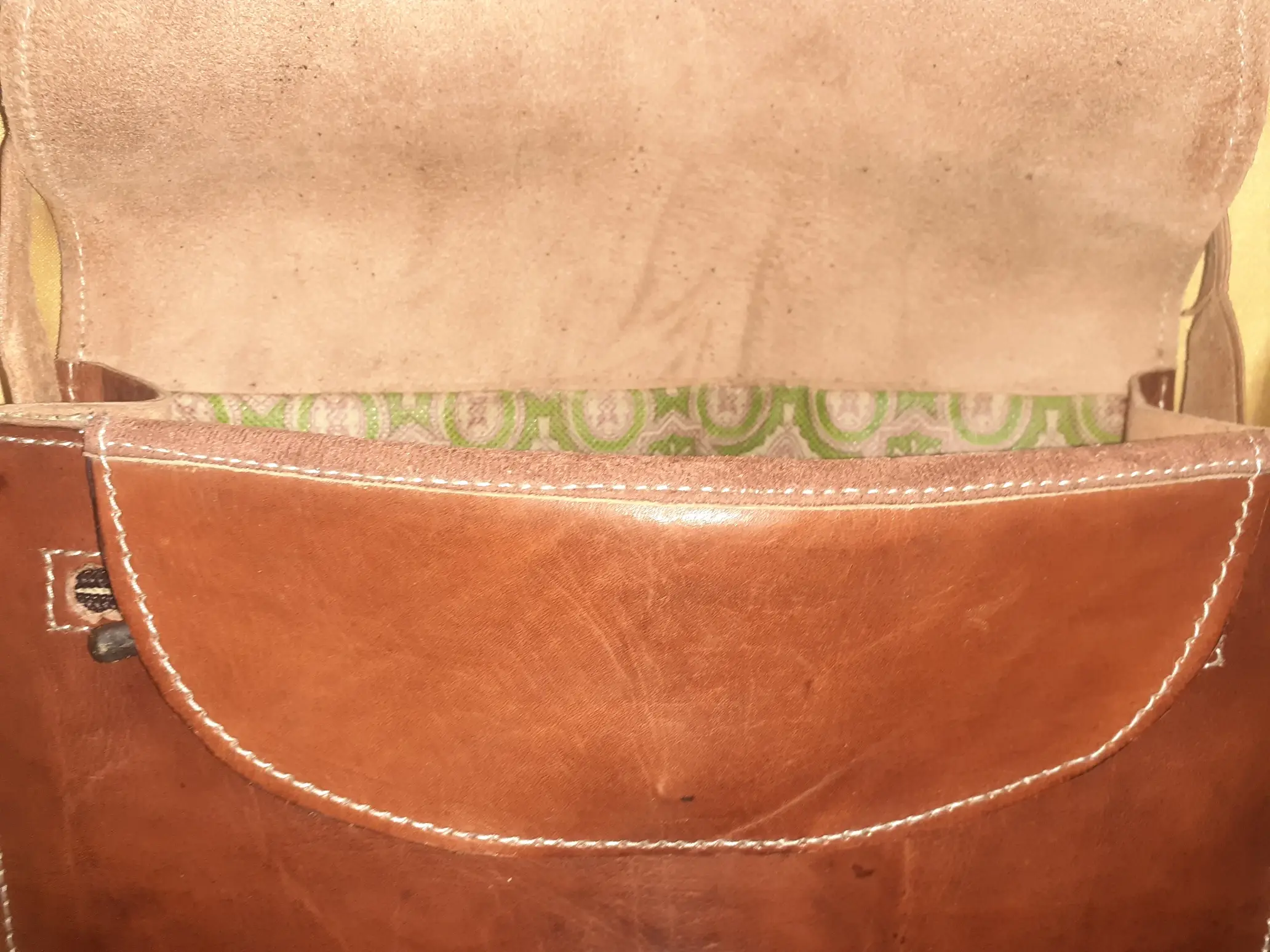 Bolso rectangular cuero fez - Image 4