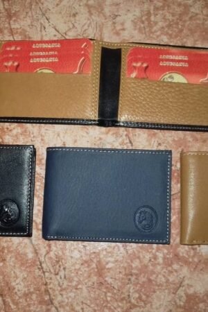 Cartera rectangular de hombre