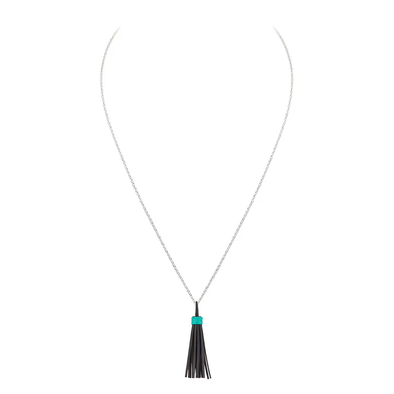 Asante Long Tassel Necklace - Image 4