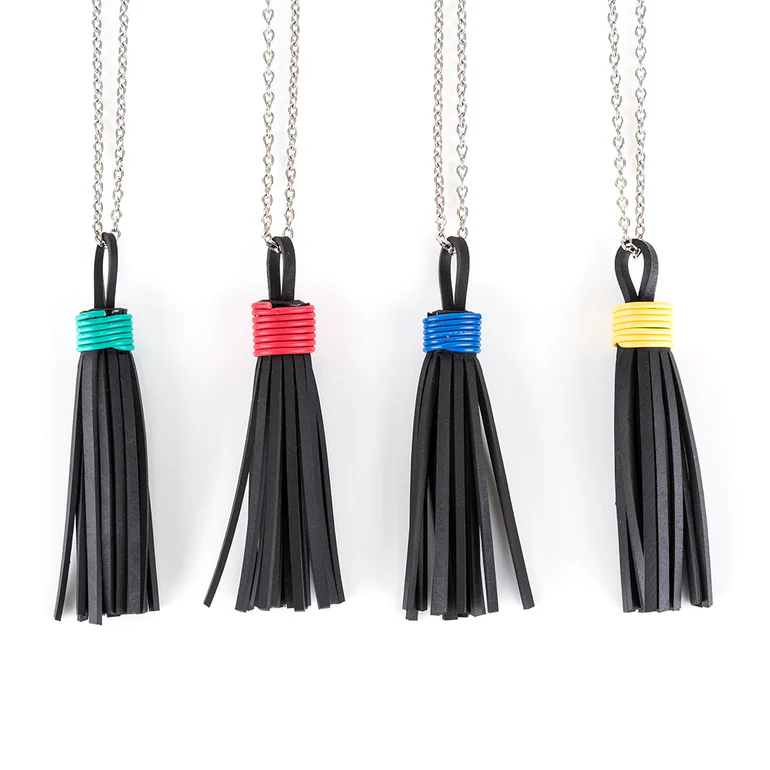 Asante Long Tassel Necklace - Image 6