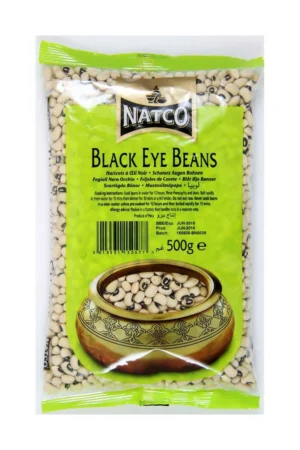 Natco Black Eyed Beans 20X500G