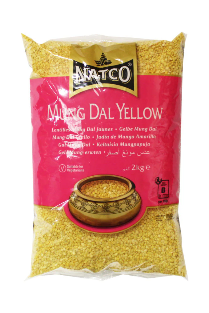 Natco Mung Dal Yellow 20X500G