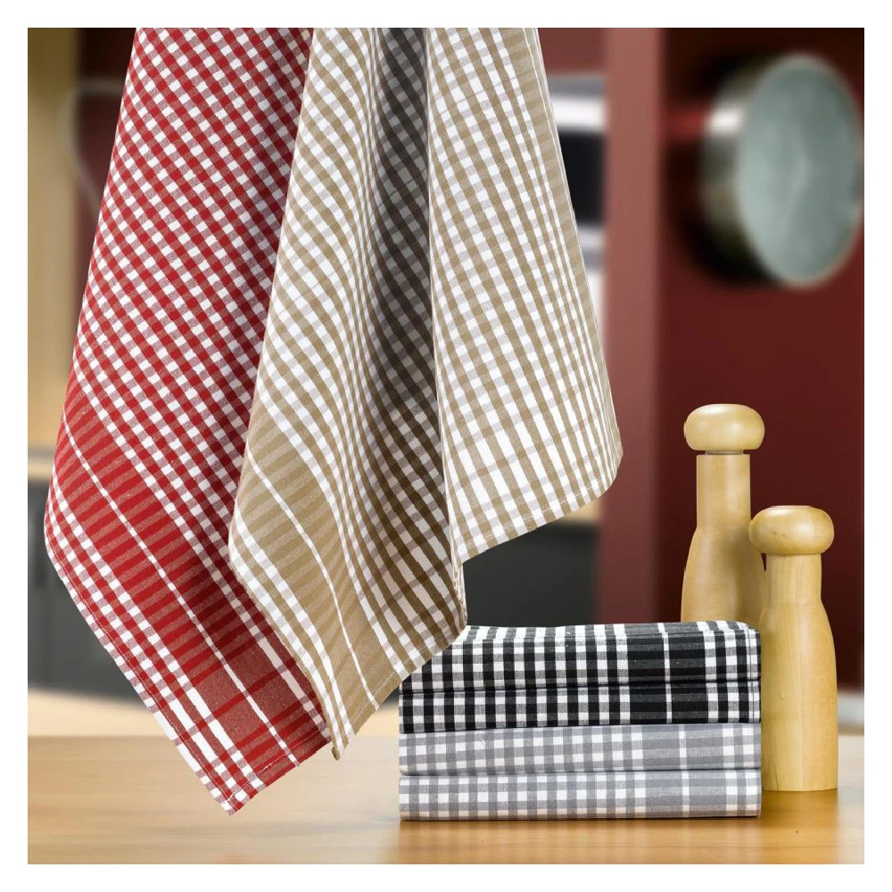 Petits Carreaux Tea Towel 50 X 70 - Image 2