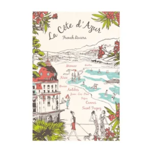 Provence - Côte d'Azur Tea Towel Écru 72 X 48