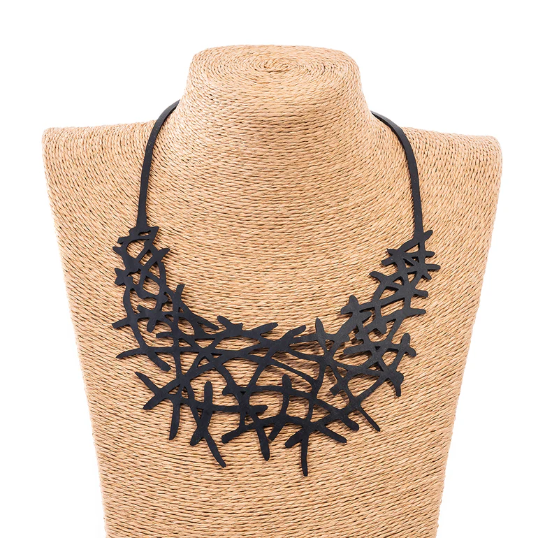 Alga Eco Friendly Rubber Necklace - Image 3