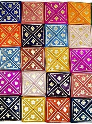Monedero dorado de marruecos