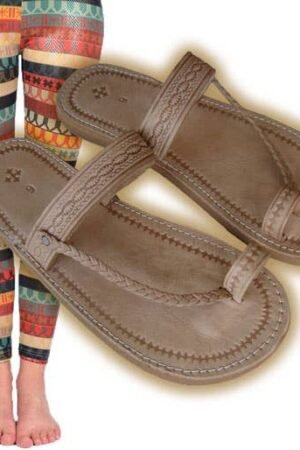 Sandalias de color beige