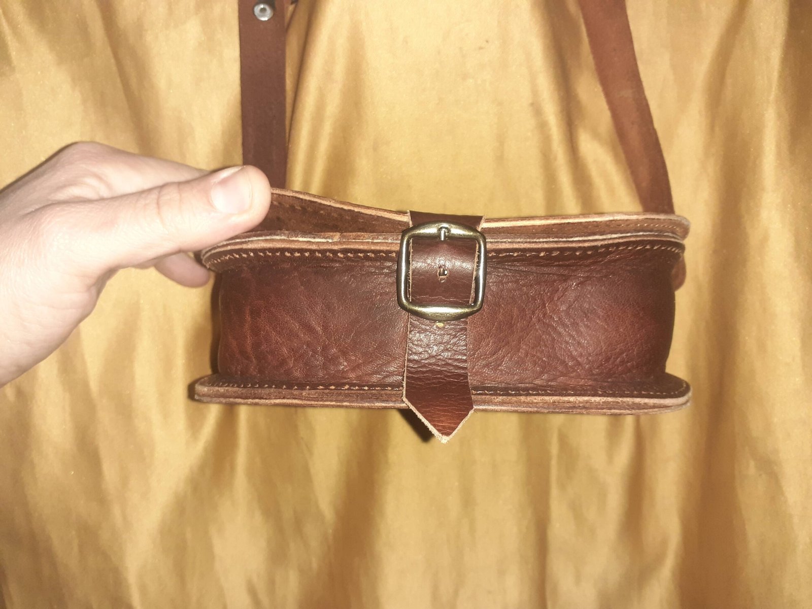 Bolso redondo calado/labrado mini - Image 2