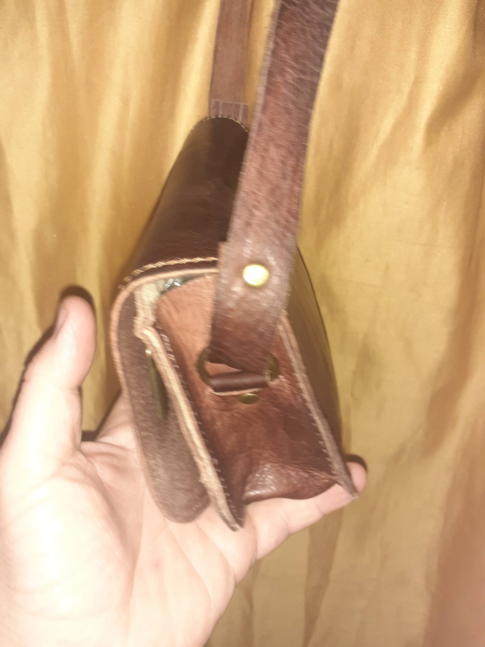 Bolso redondo calado/labrado mini - Image 11