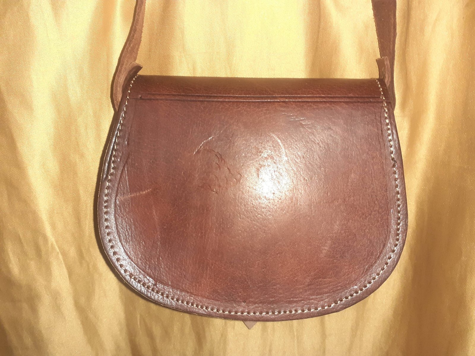 Bolso redondo calado/labrado mini - Image 4