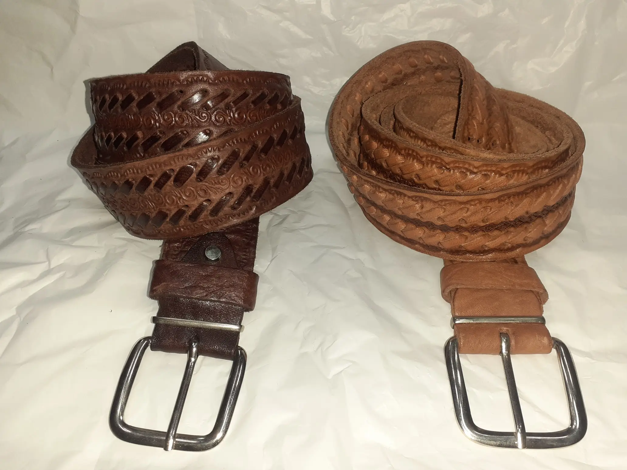 Cinturon hombre doble trenza - Image 2