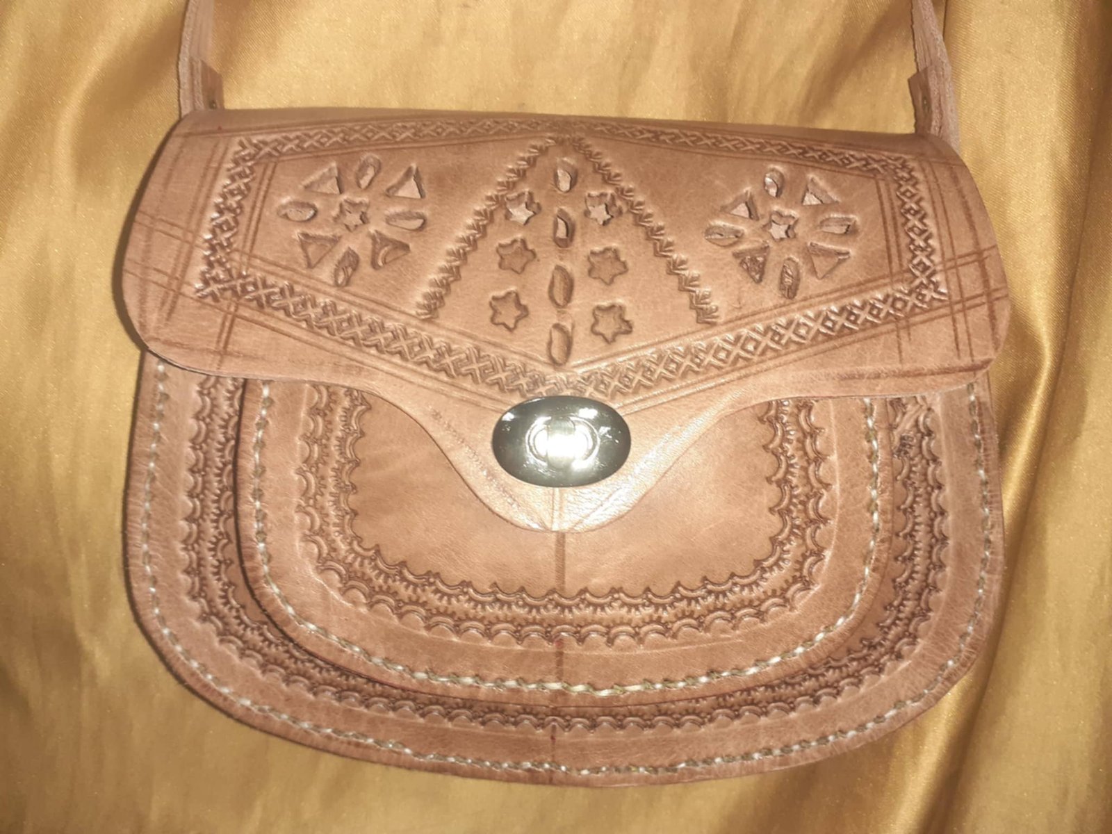 Bolso Vacuno click Mediano