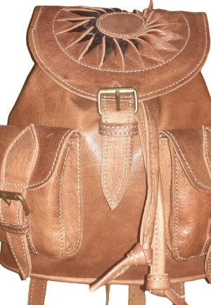 Mochila Fez doble bolsillo pequeño sol