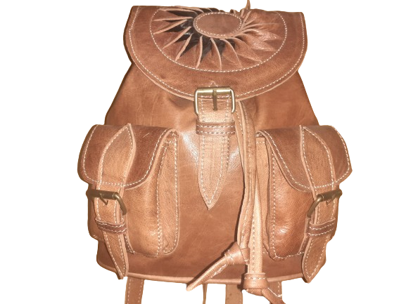 Mochila Fez doble bolsillo pequeño sol