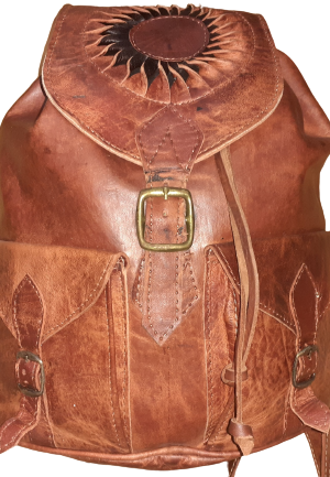 Mochila Marrakech doble bolsillo mediano sol