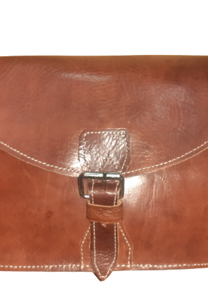 Bolso rectangular cuero fez