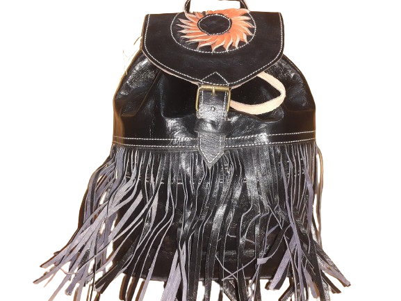 Mochila Fez flecos Sol