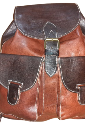 Mochila Fez Cuatro Bolsillos Combinada Grande