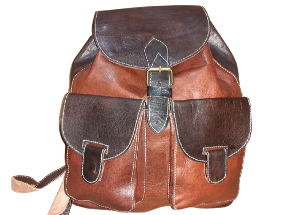 Mochila Fez Cuatro Bolsillos Combinada Grande