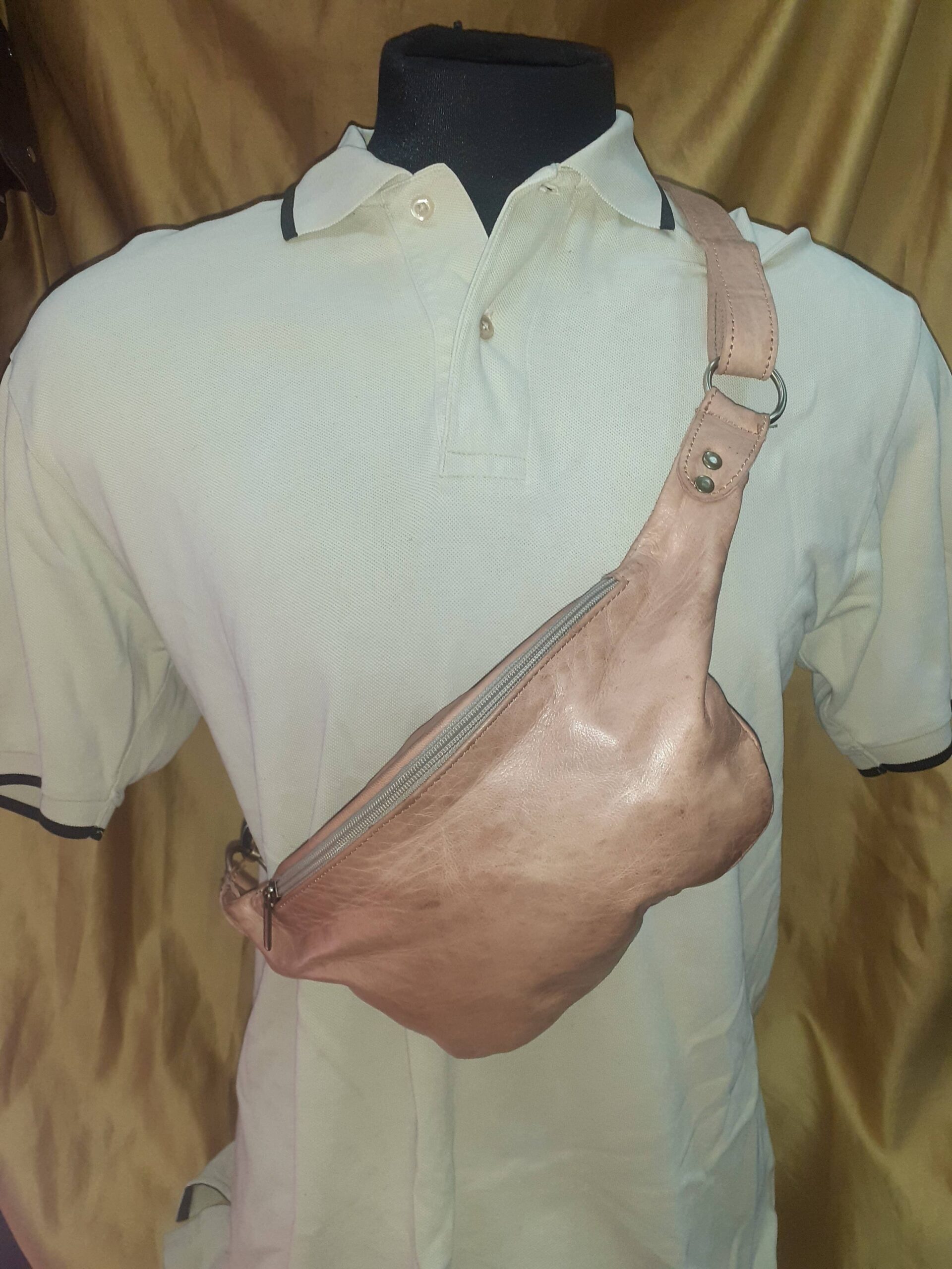 Bandolera- riñonera platano