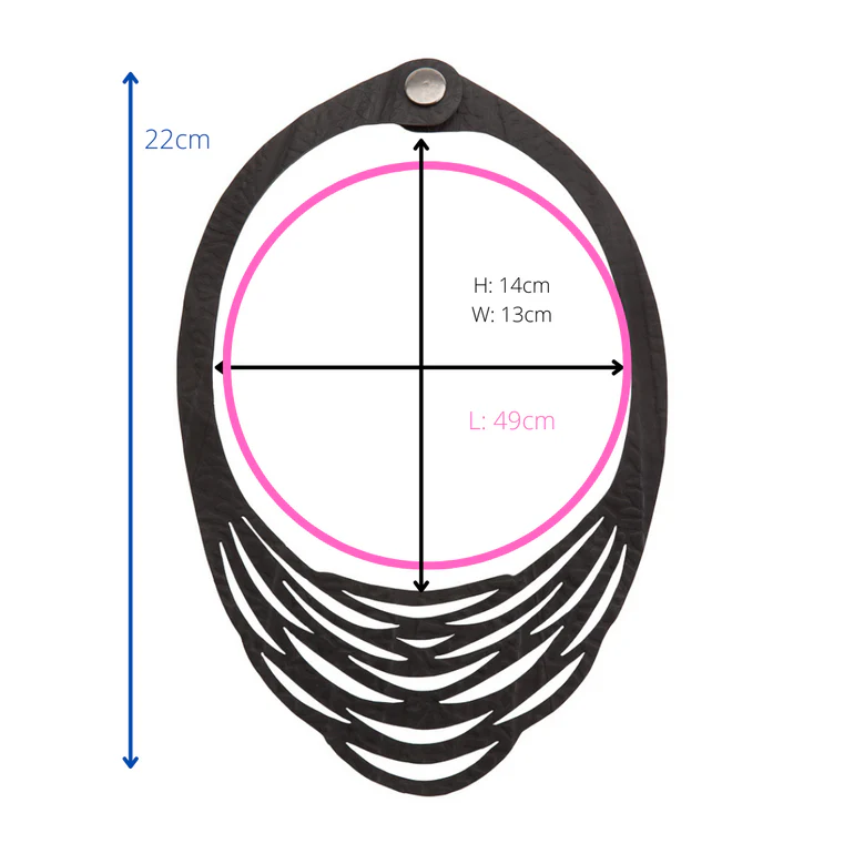 Autumn Inner Tube Necklace - Image 2