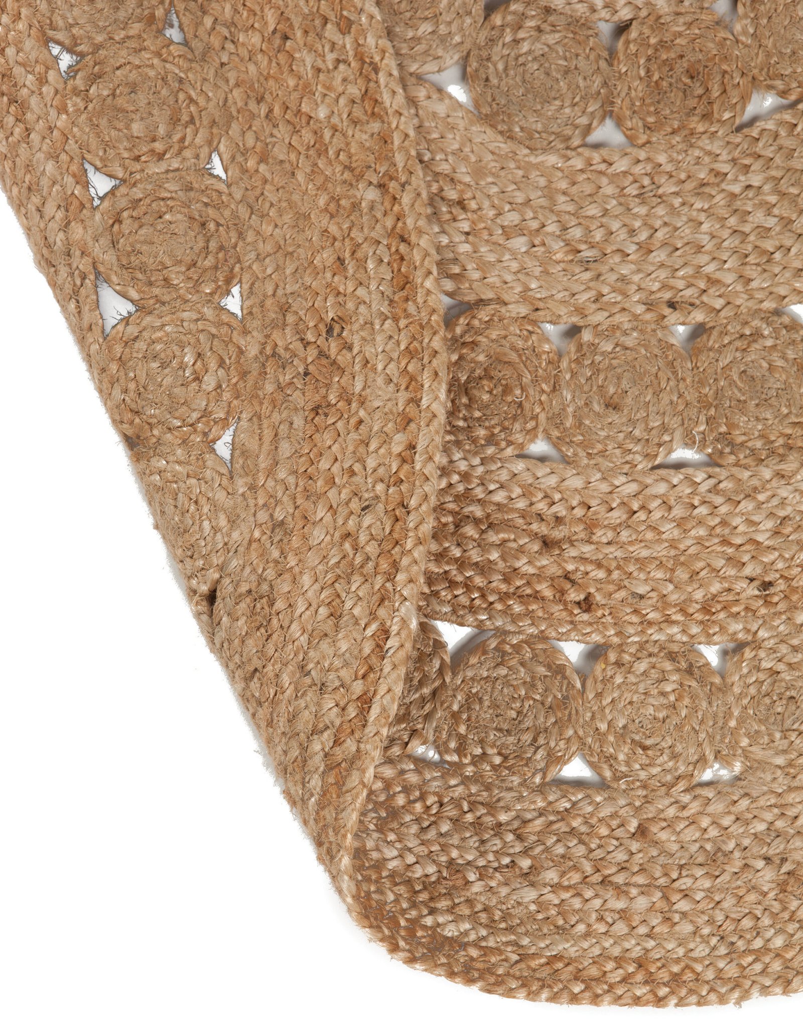 Patna Rug Naturel Diameter 120 - Image 3