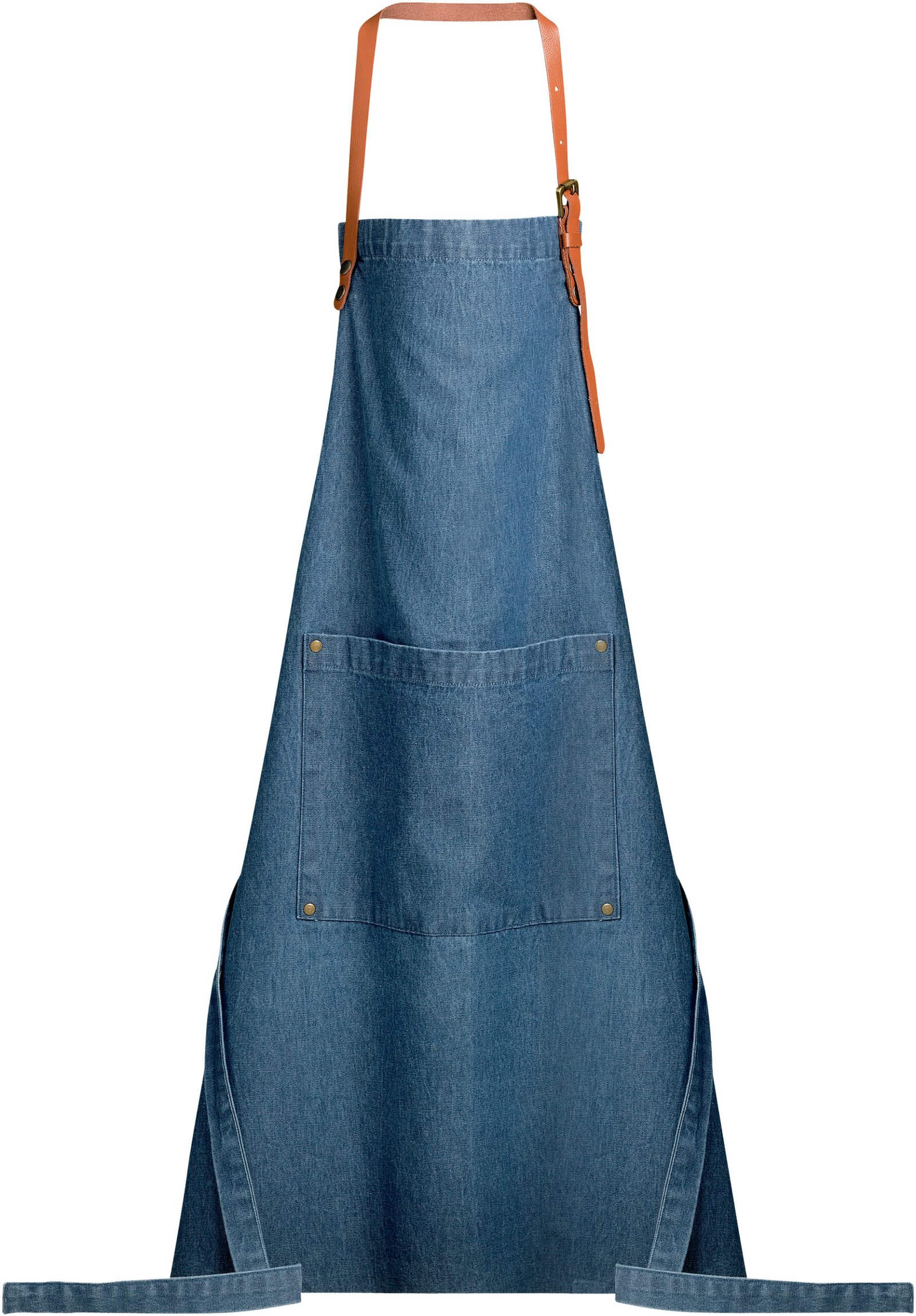 Dinem Kitchen Apron Bleu Denim 70 X 90