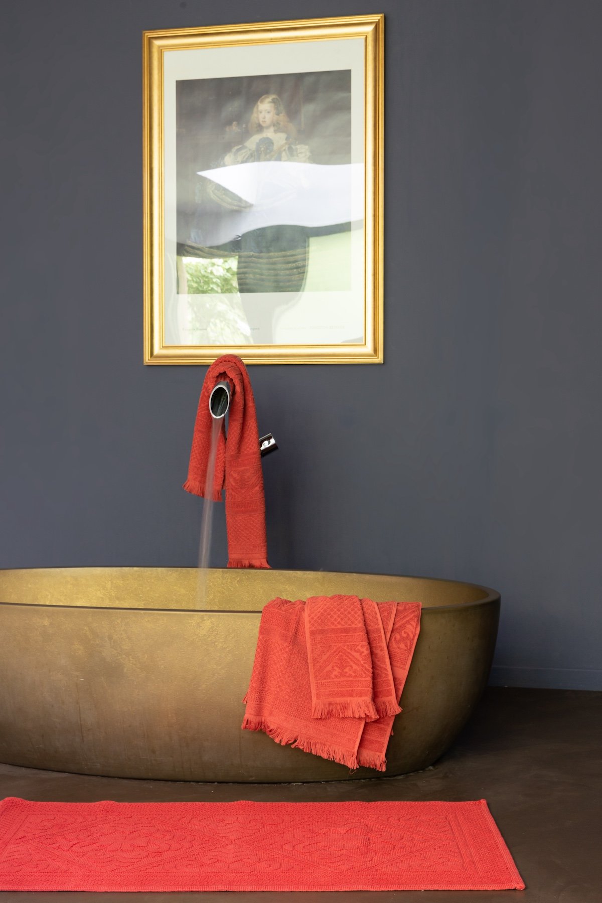 Enzo Bath Mat Brique 110 X 54 - Image 2