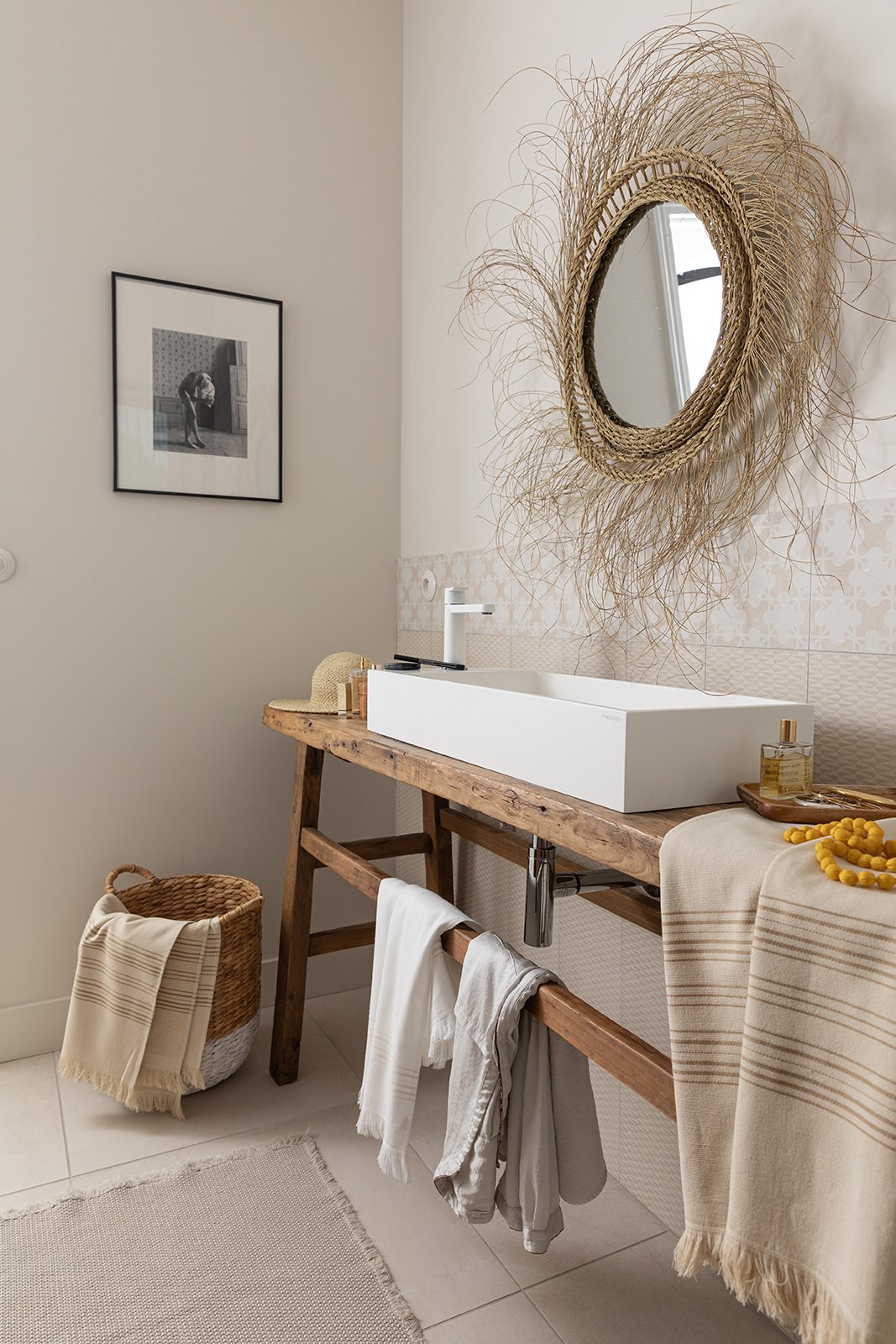 Elly Bath Mat Neige 54 X 110 - Image 3
