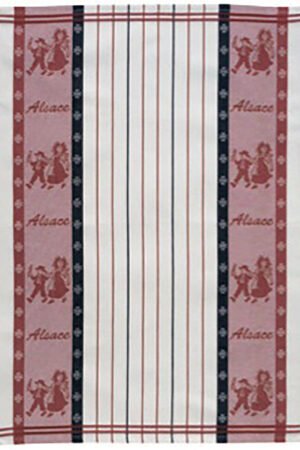Lisel Jacquard Tea Towel Rouge 70 X 50