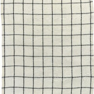 Karma Tea Towel Écru/Noir 55 X 75