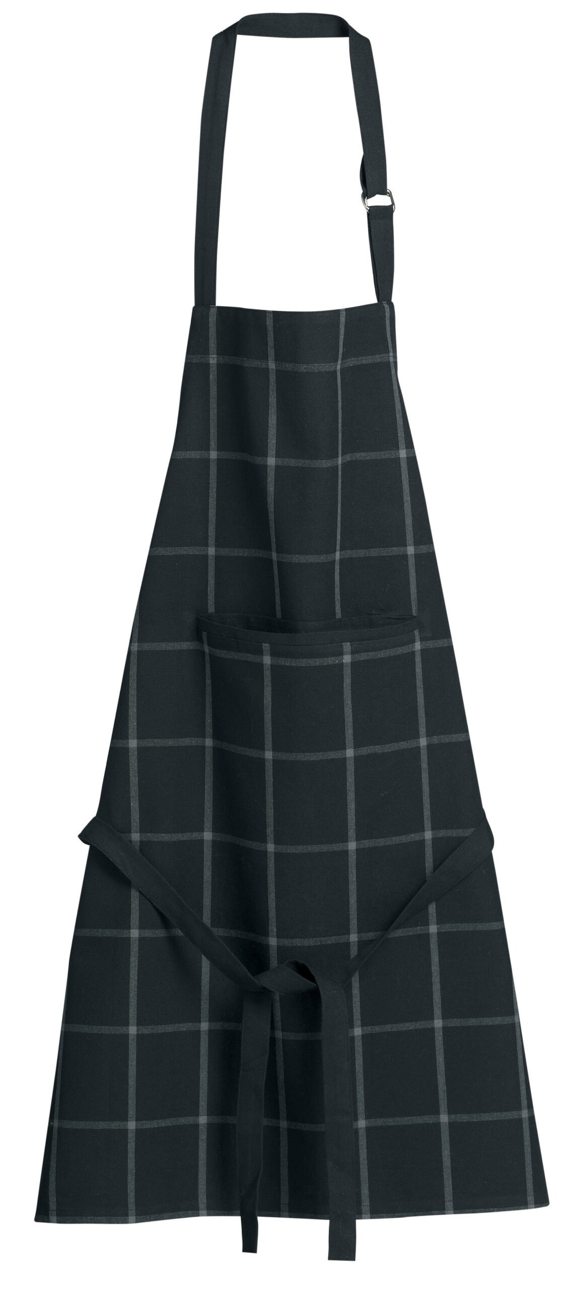 Doha Recycled Kitchen Apron Noir 80 X 85