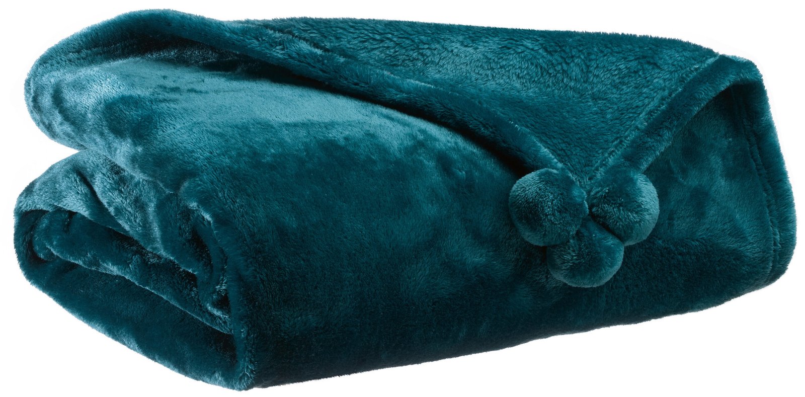 Tender Pompons Throw Blanket Paon 130 X 170