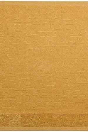 Curl Eyelet Hand Towel Curry 50 X 50