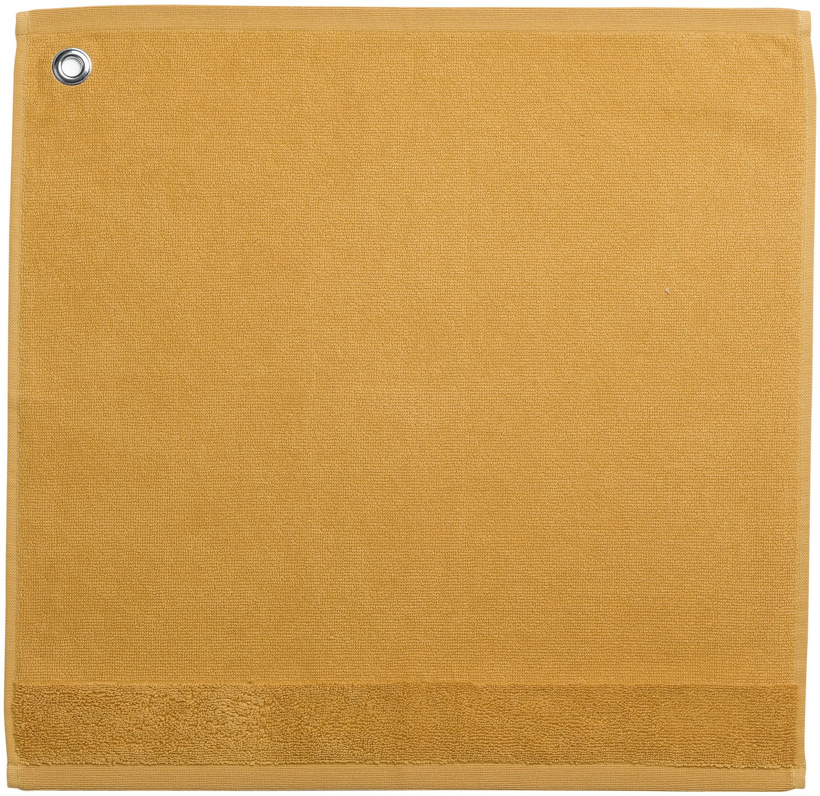 Curl Eyelet Hand Towel Curry 50 X 50