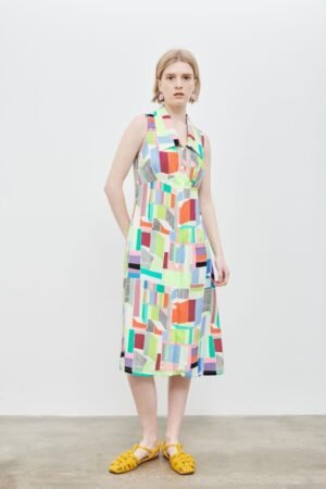 Tinta Dress Original Print Arquitec