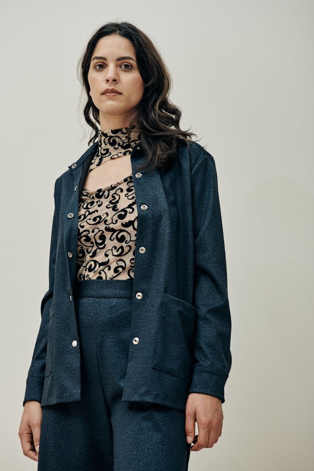 Journey Jacket - Indigo